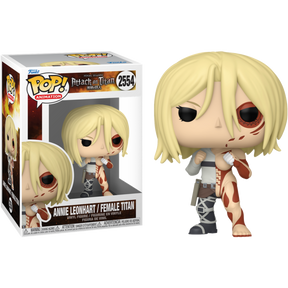 Funko Pop! Attack on Titan - Reiner, Eren, Zeke & Annie (Split) - Bundle (Set of 4)