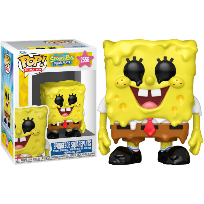 Funko Pop! SpongeBob SquarePants - Mr. Krabs, Patrick, SpongeBob & Squidward (Melting) - Bundle (Set of 4)