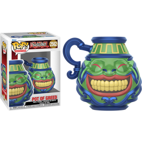 Funko Pop! Yu-Gi-Oh! - Bluster Blader, Pot of Greed, Relinquished & Scape Goat - Bundle (Set of 4)