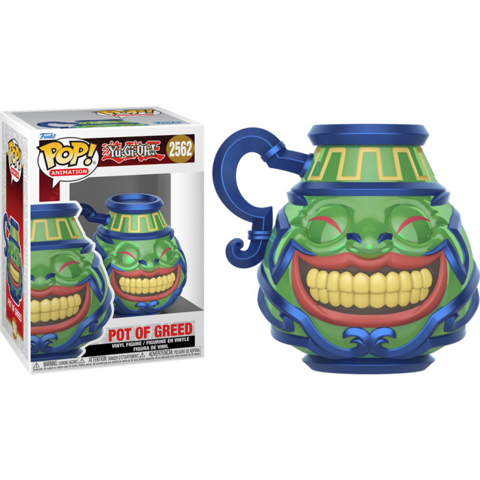 Funko Pop! Yu-Gi-Oh! - Bluster Blader, Pot of Greed, Relinquished & Scape Goat - Bundle (Set of 4)