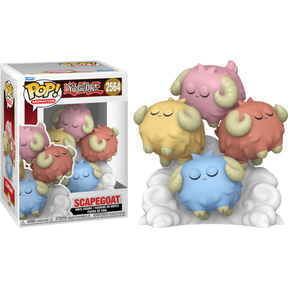 Funko Pop! Yu-Gi-Oh! - Bluster Blader, Pot of Greed, Relinquished & Scape Goat - Bundle (Set of 4)