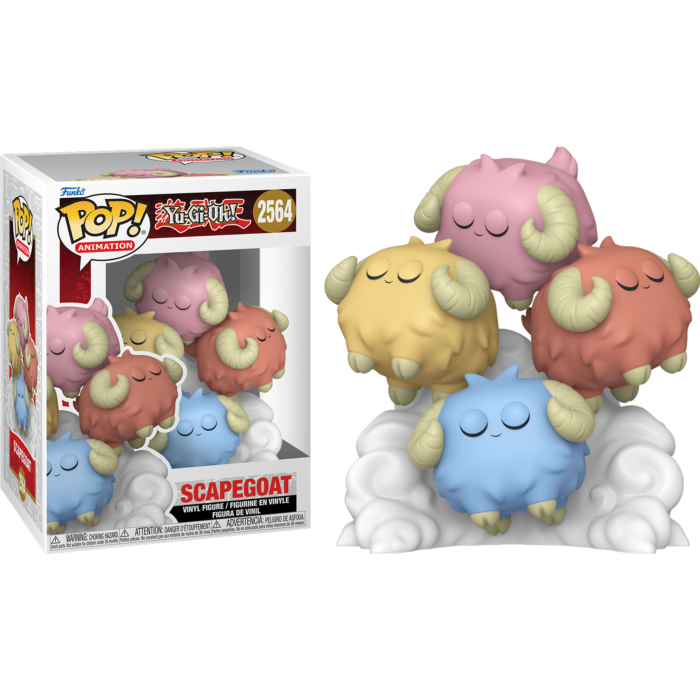 Funko Pop! Yu-Gi-Oh! - Bluster Blader, Pot of Greed, Relinquished & Scape Goat - Bundle (Set of 4)