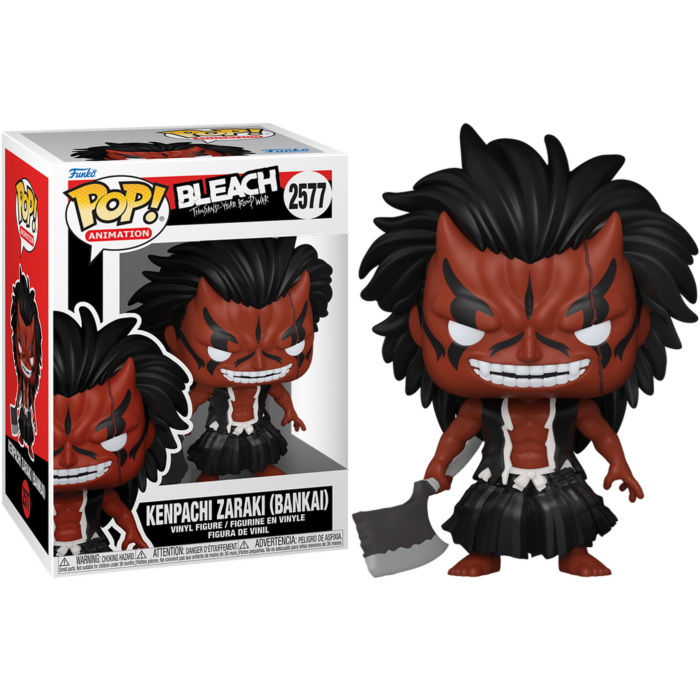 Funko Pop! Bleach: Thousand-Year Blood War - Ichigo, Hitsugaya, Kenpachi & Haschwalth - Bundle (Set of 4)