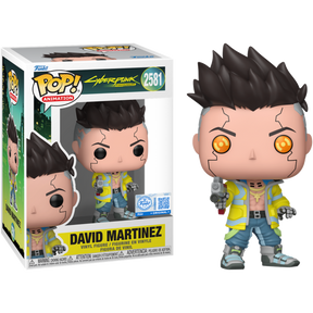 Funko Pop! Cyberpunk: Edgerunners - David Martinez with Yukimura Gun #2581  - Chase Chance