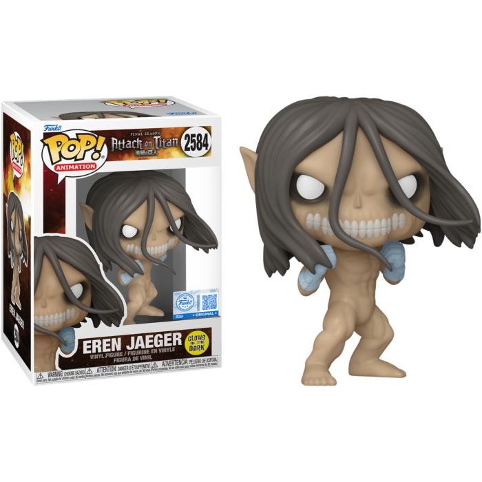Funko Pop! Attack on Titan - Eren Jaeger (Attack Titan Form) Glow in the Dark #2584