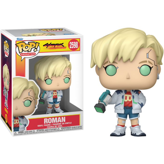 Funko Pop! Cyberpunk: Edgerunners - Roman #2598 - Real Pop Mania
