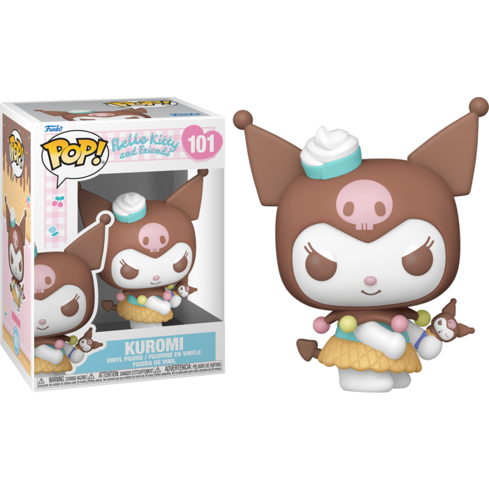 Funko Pop! Hello Kitty and Friends - Kuromi with Ice Cream #101