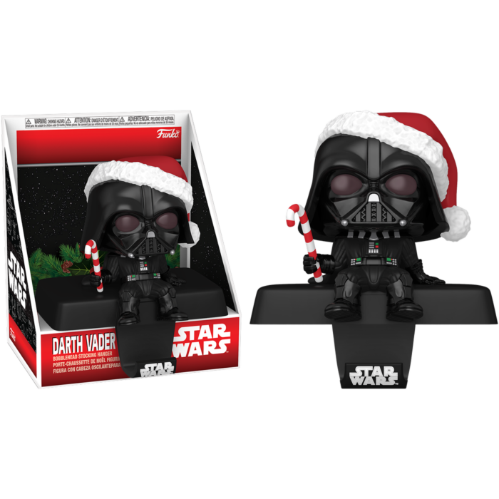 Funko Pop! Star Wars - Darth Vader Pop! Edge-Sitter Stocking Hanger