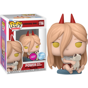 Funko Pop! Chainsaw Man - Power with Meowy #1766 - Chase Chance