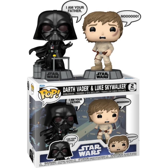 Funko Pop! Star Wars - Darth Vader & Luke Skywalker (I Am Your Father) - 2-Pack