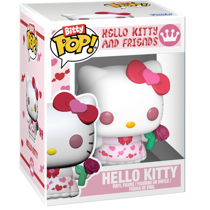 Funko Bitty Pop! Hello Kitty and Friends - Valentines Heart Shaped Capsule - Blind Bag (Single Unit) - Real Pop Mania