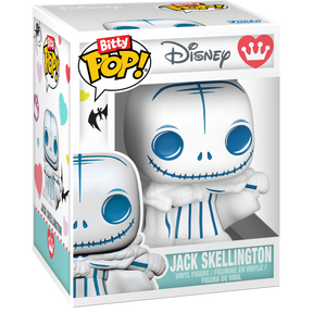 Funko Bitty Pop! The Nightmare Before Christmas - Sketched Deco Heart Shaped Capsule - Blind Bag (Display of 24) - Real Pop Mania