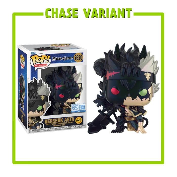 Funko Pop! Black Clover - Berserk Asta #2620 - Chase Chance