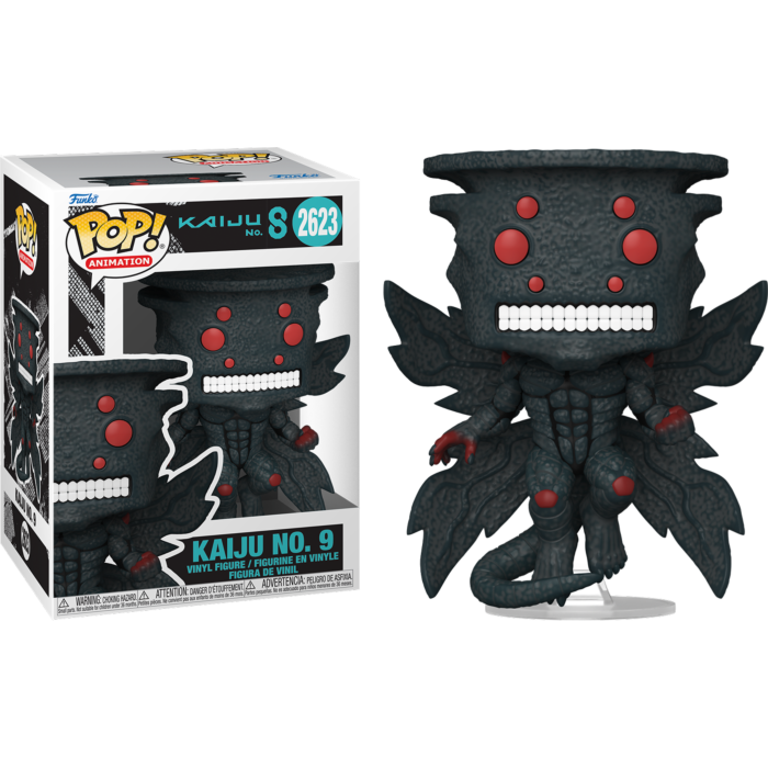 Funko Pop! Kaiju No. 8 - Gen Narumi, Kaiju No. 8 & Kaiju No. 9 - Bundle (Set of 3)