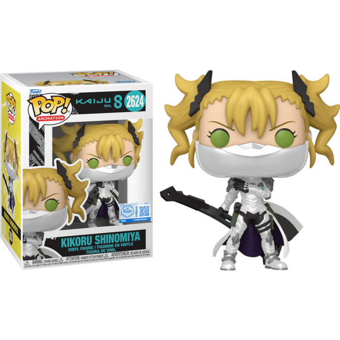 Funko Pop! Kaiju No. 8 - Kikoru Shinomiya (Numbers Weapon 4 Suit) #2624 - Chase Chance