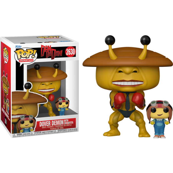 Funko Pop! Dandadan - Evil Eye, Kaiju & Dover Demon with Chiquitita - Bundle (Set of 3) - Real Pop Mania