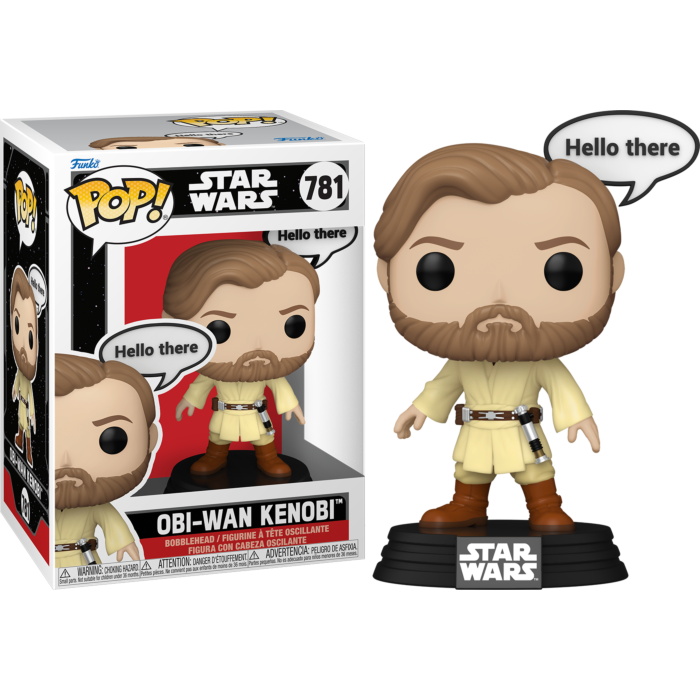 Funko Pop! Star Wars - Obi-Wan Kenobi (Hello There) #781