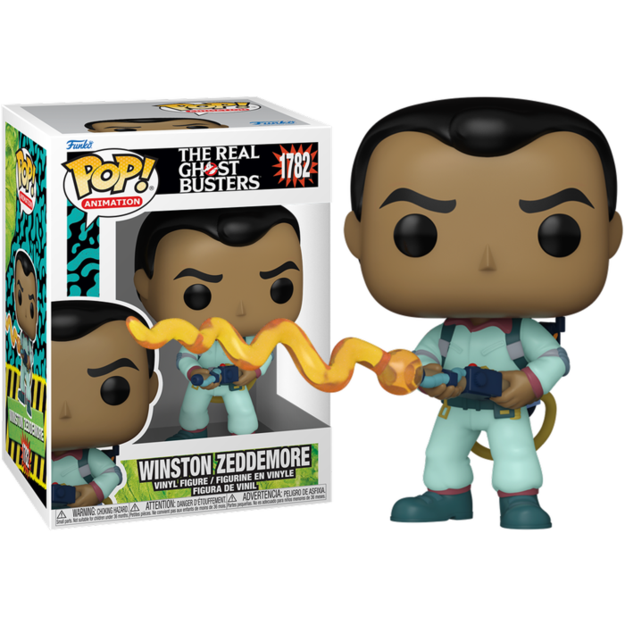 Funko Pop! The Real Ghostbusters (1986) - Winston Zeddemore #1782