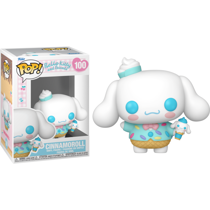 Funko Pop! Hello Kitty and Friends - Cinnamoroll with Ice Cream #100