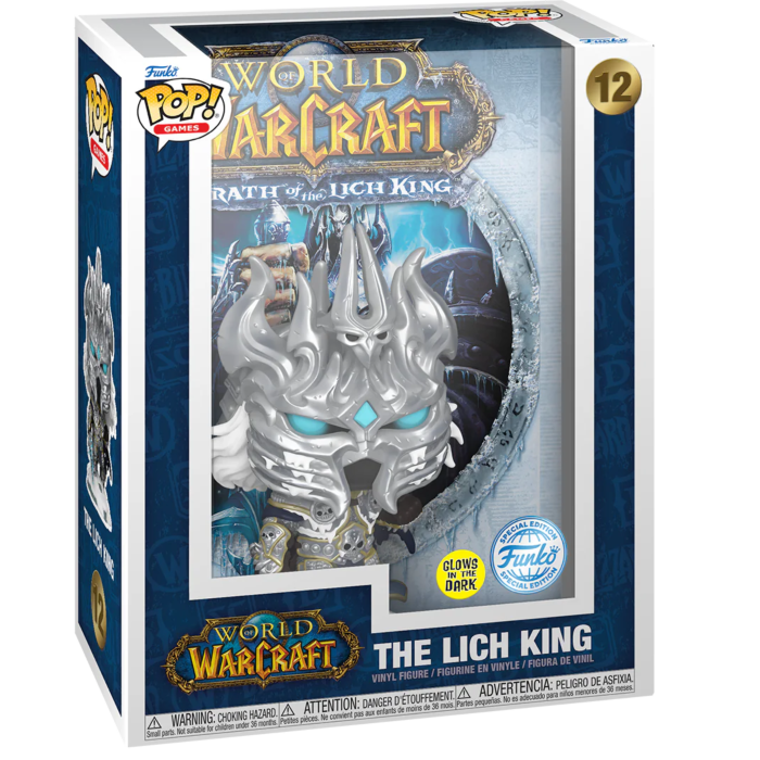 Funko Pop! Games Covers - World of Warcraft: Wrath of the Lich King - Lich King Glow in the Dark #12