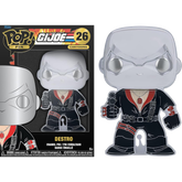 Funko Pop! G.I. Joe - Destro 4" Enamel Pin #26 - Real Pop Mania