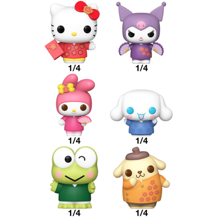 Funko Bitty Pop! Hello Kitty & Friends - Lunar New Year- Blind Bag (Single Unit)