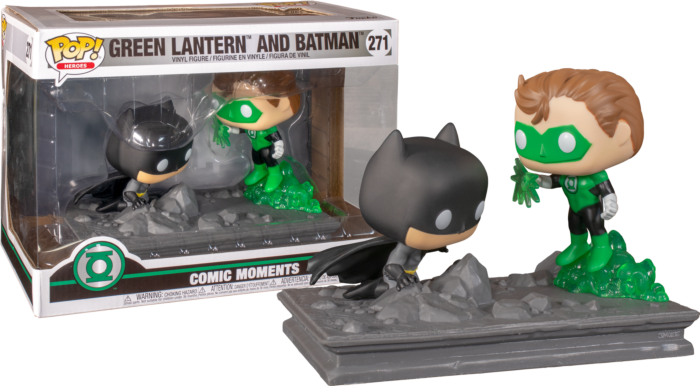 Funko Pop! Justice League - Green Lantern and Batman Jim Lee Collection Comic Moments - 2-Pack  #271