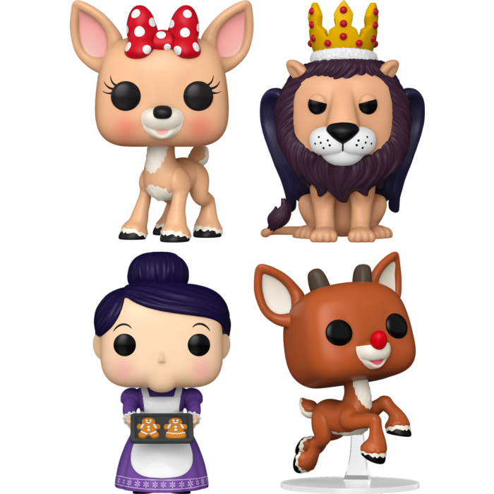 Funko Pop! Rudolph the Red Nosed Reindeer: 60th Anniversary - Christmas Town - Bundle (Set of 4)