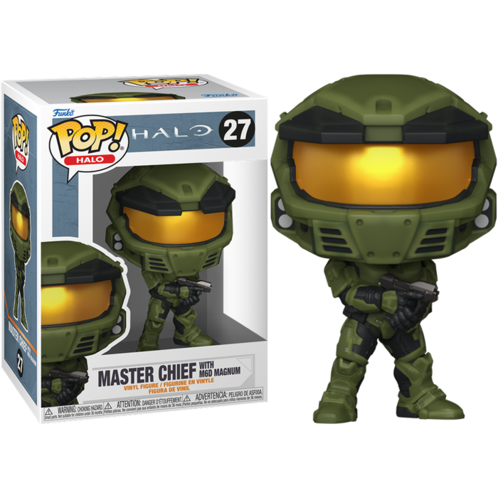 Funko Pop! Halo - Master Chief with M6D Magnum #27