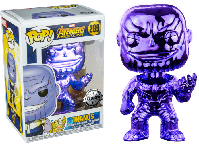 Funko Pop! Avengers 3: Infinity War - Triple Chrome - Bundle (Set of 3) (2018 Event Exclusive)