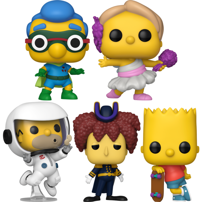 Funko Pop! The Simpsons -  For the Love of Springfield - Bundle (Set of 5)