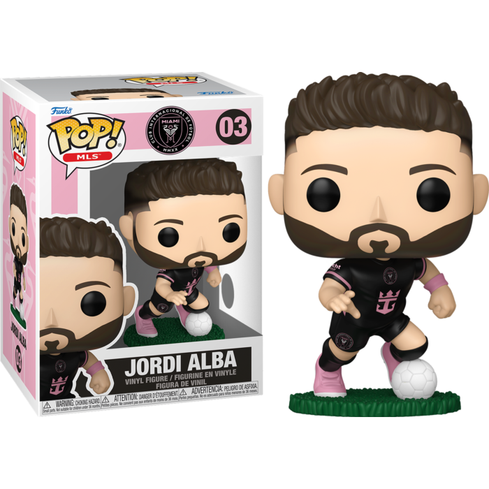 Funko Pop! MLS: Inter Miami - Jordi Alba (Away) #03