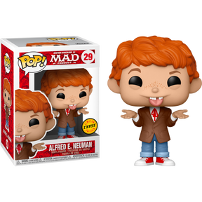 Funko Pop! MAD - Alfred E. Neuman with Acrylic Pop! Protector #29 (Chase Variant)