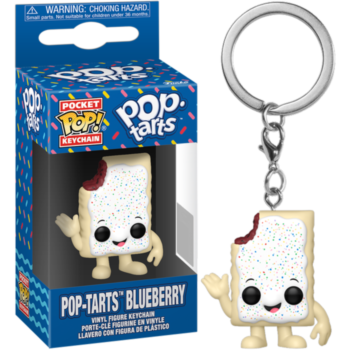 Funko Pocket Pop! Keychain - Ad Icons: Kellogg's - Pop-Tarts Blueberry