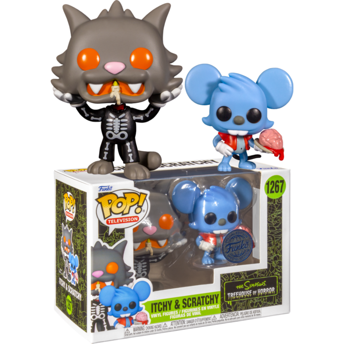 Funko Pop! The Simpsons - Itchy & Scratchy #1267