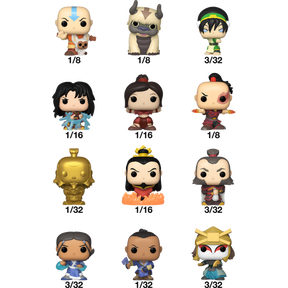 Funko Bitty Pop! Avatar: The Last Airbender - Mystery Blind Bag (Display of 32 Units) - Real Pop Mania
