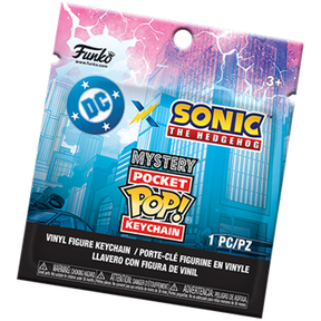Funko Pocket Pop! Keychain - Justice League x Sonic the Hedgehog - Mystery (Single Unit) - Real Pop Mania