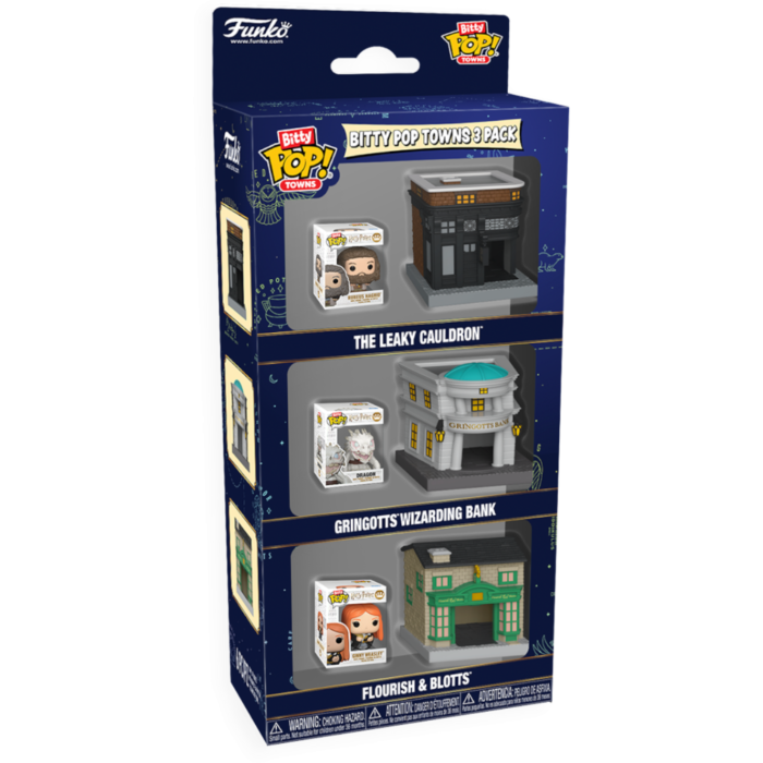 Funko Bitty Pop! Town - Harry Potter - Diagon Alley - 3-Pack