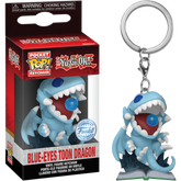 Funko Pocket Pop! Keychain - Yu-Gi-Oh! - Blue-Eyes Toon Dragon Glow-in-the-Dark