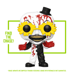 Funko Pop! Terrifier - Art The Clown with Glasses in Acrylic Pop! Protector #1593 - Chase Chance (Exclusive)