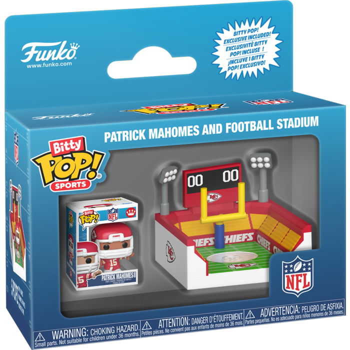Funko Bitty Pop! Arena - NFL Football - Patrick Mahomes Kansas City Chiefs