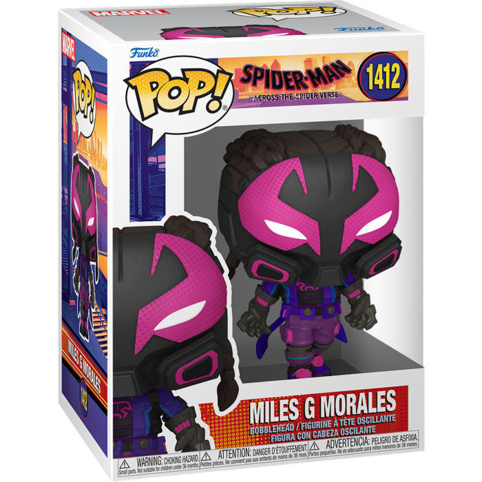 Funko Pop! Spider-Man - Across the Spider-Verse - Miles G Morales #1412