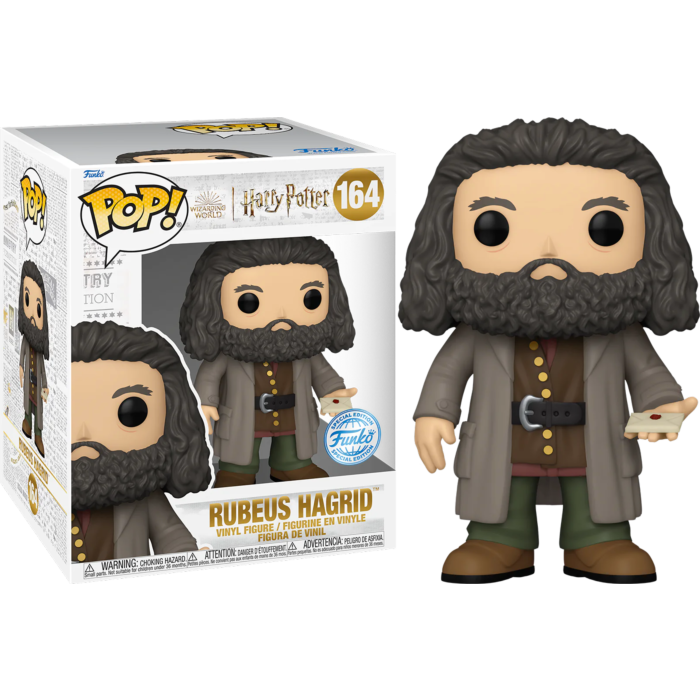 Funko Pop! Harry Potter - Hagrid with Letter Super Sized 6" #164