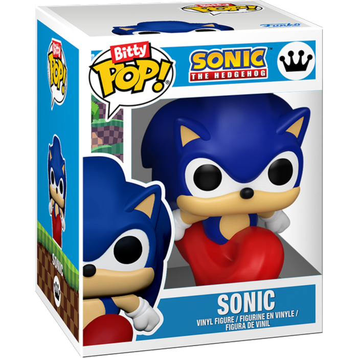 Funko Bitty Pop! Sonic the Hedgehog - Sonic, Amy, Tails & Knuckles 4-Pack - Real Pop Mania