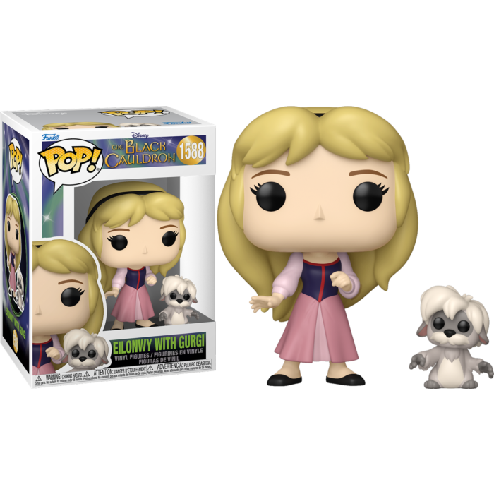 Funko Pop! The Black Cauldron - Eilonwy with Gurgi #1588