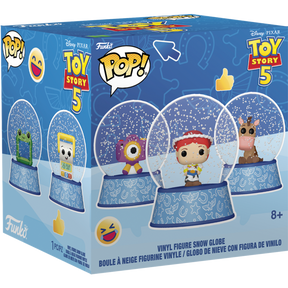 Funko! Toy Story 5 - Mini Pop! Snow Globes (Display of 12) - Real Pop Mania