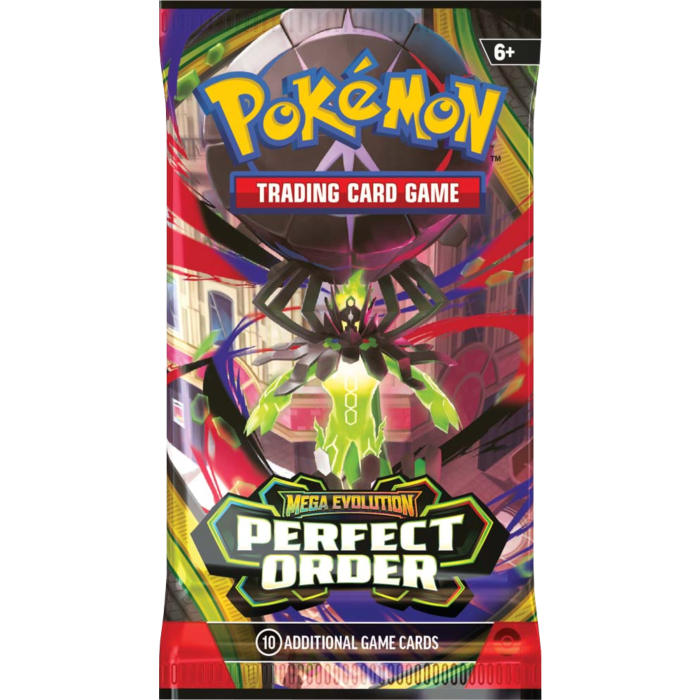 Pokemon - Mega Evolution 3 Perfect Order Booster Pack (10 Cards) Pokemon - Mega Evolution 3 Perfect Order Booster Pack (10 Cards)