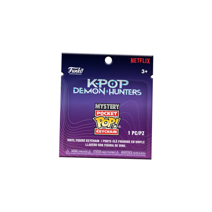 Funko Pocket Pop! Keychain -K-Pop Demon Hunters - Mystery (Display of 12) - Real Pop Mania