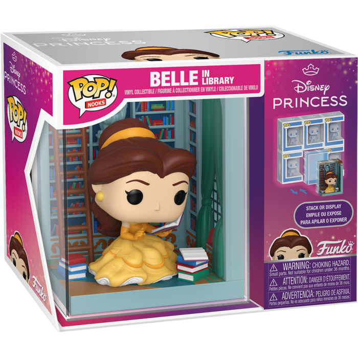 Funko Pop! Nook - Beauty and the Beast (1991) - Belle in Library