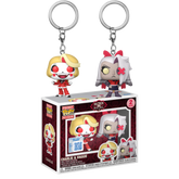 Funko Pocket Pop! Keychain - Hazbin Hotel - Charlie & Vaggie 2-Pack - Real Pop Mania